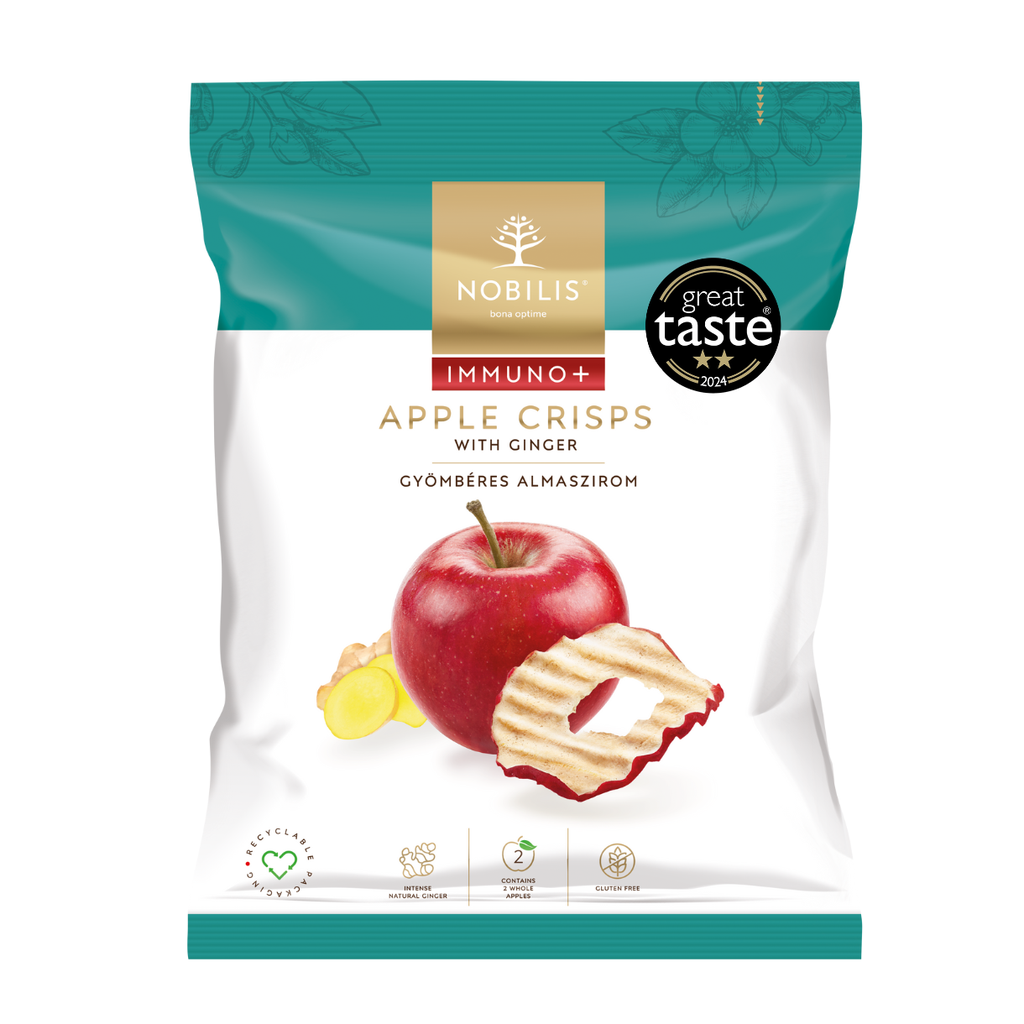 Apple Crisps with Ginger - 25g ㅤㅤㅤㅤㅤ