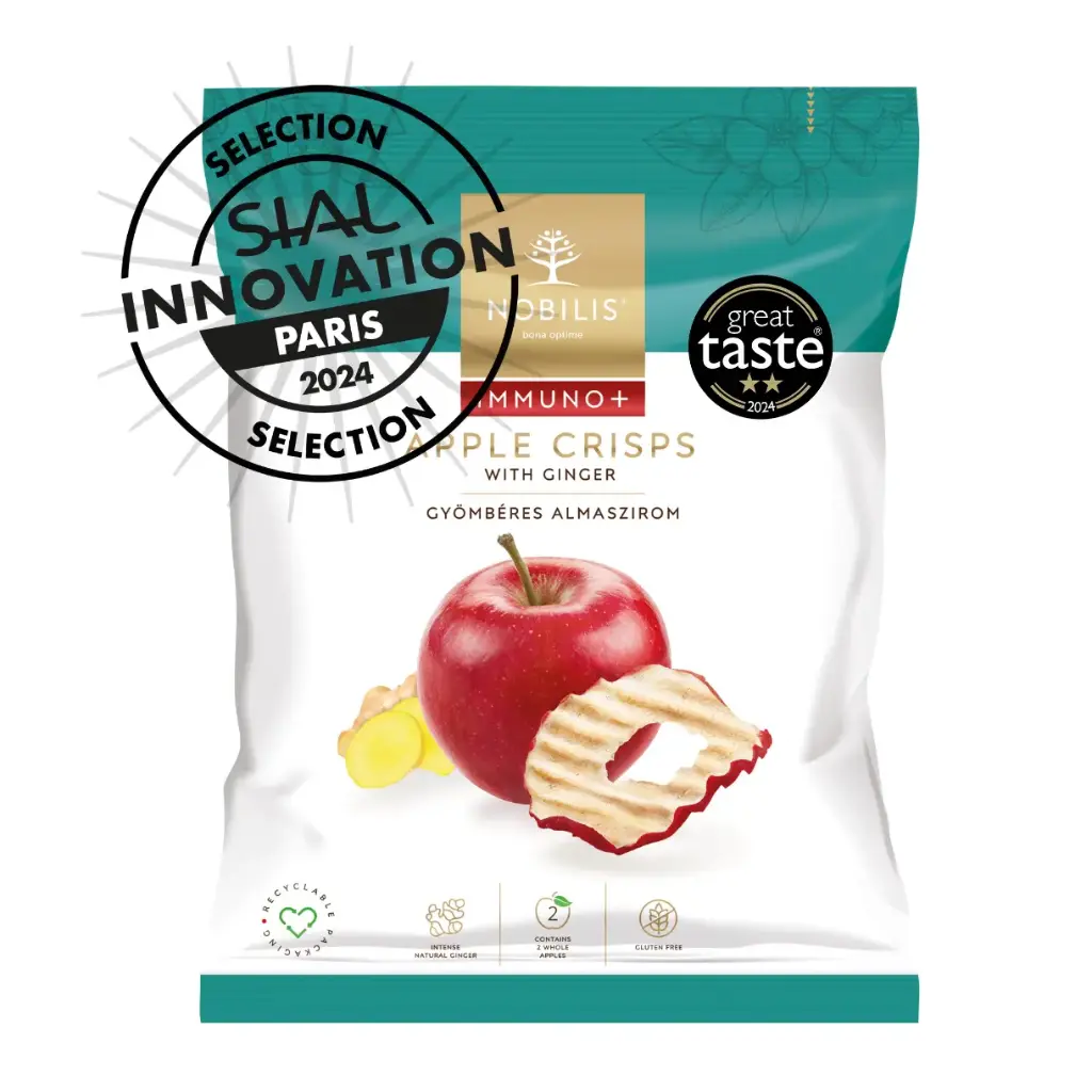 Apple Crisps with Ginger - 25g ㅤㅤㅤㅤㅤ