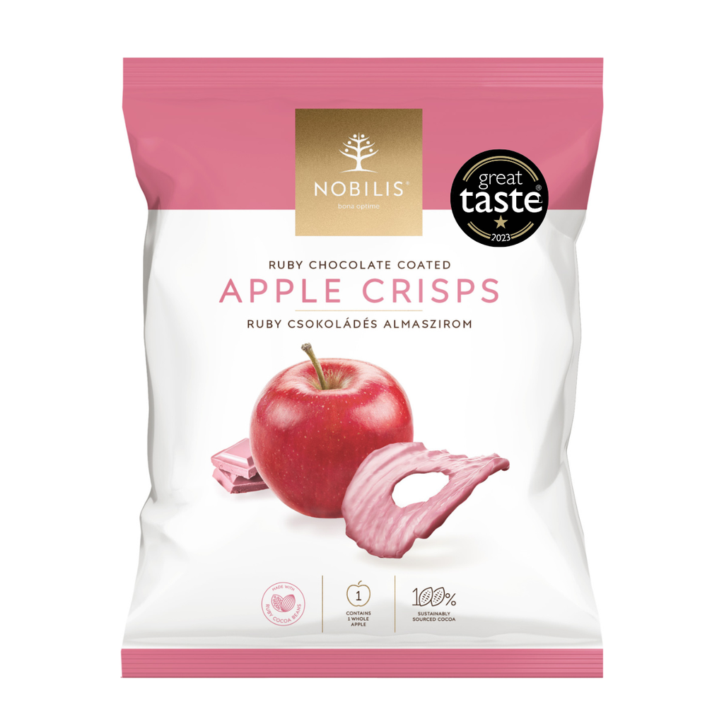 Ruby Chocolate Apple Crisps - 50g