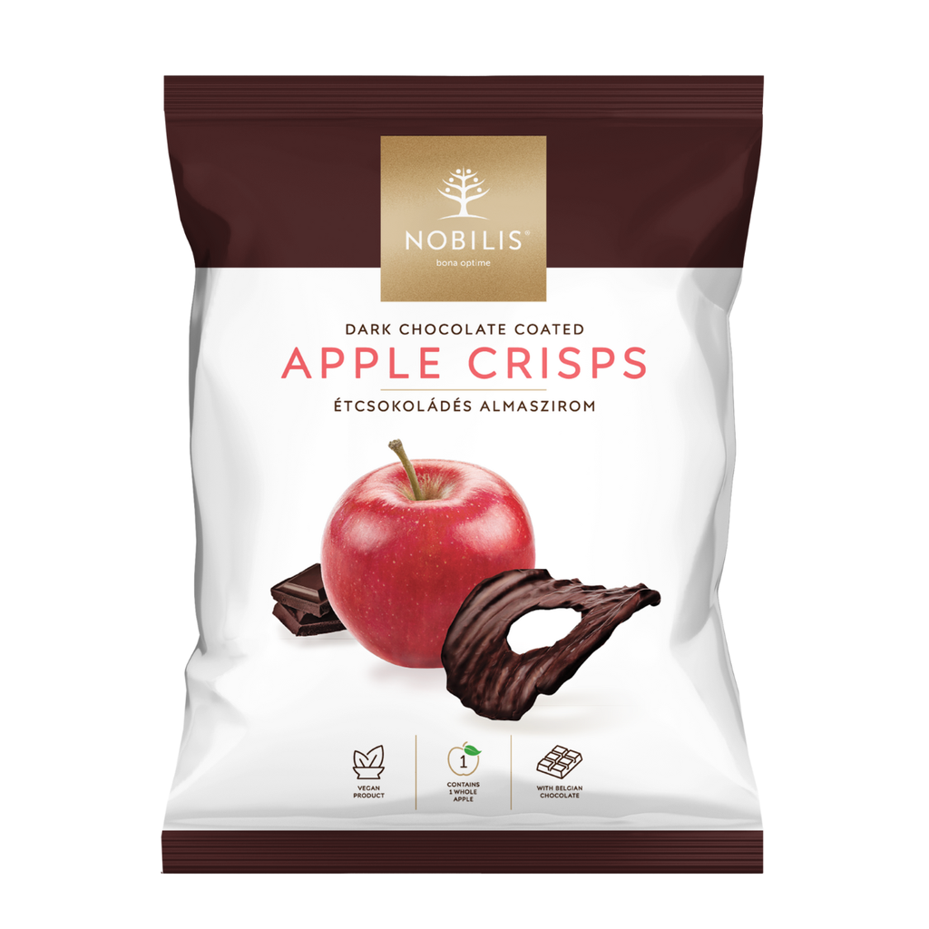 Dark Chocolate Apple Crisps - 50g