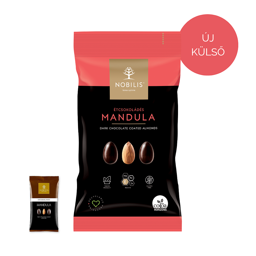 Étcsokoládés mandula - 100g