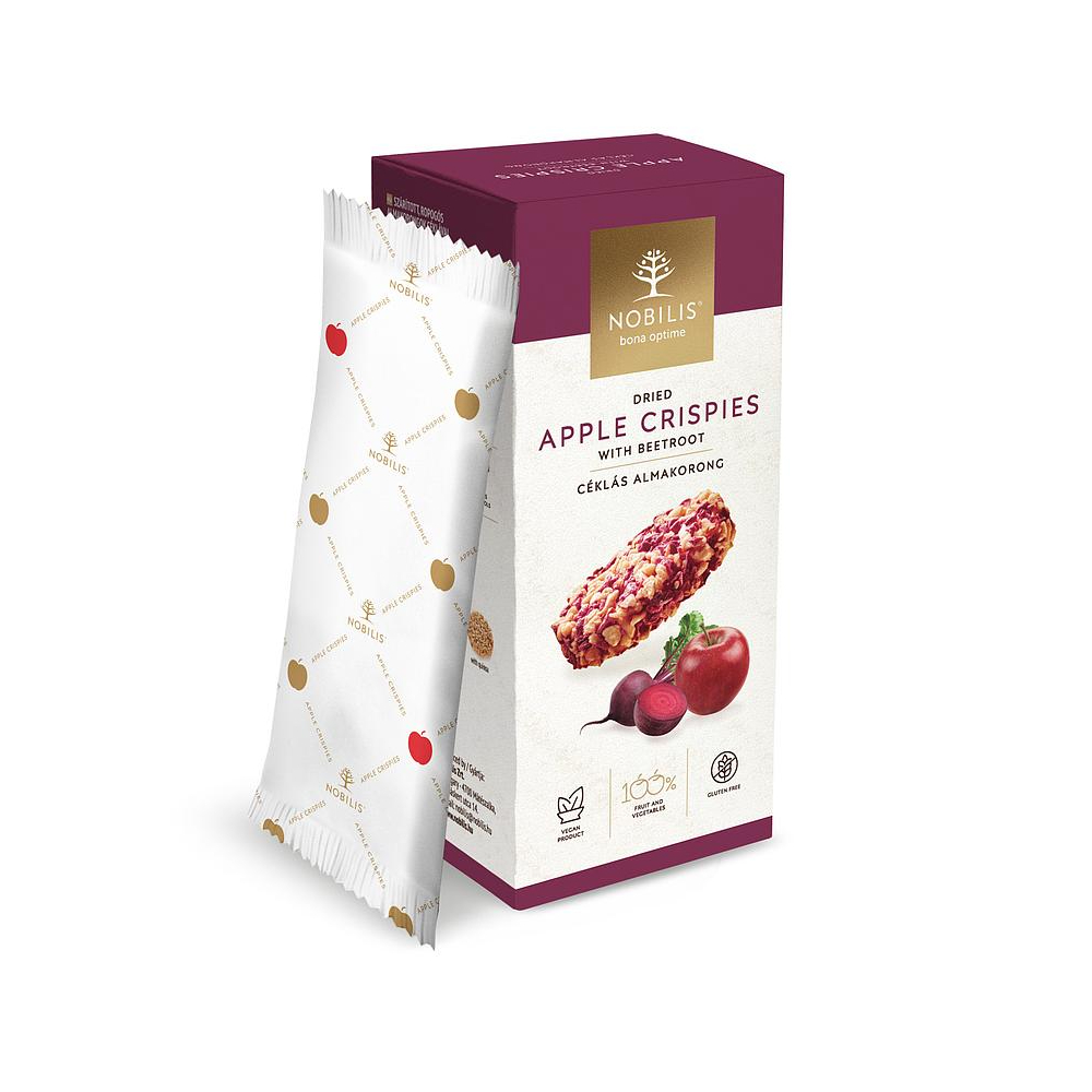 Apple Crispies with Beetroot - 35g